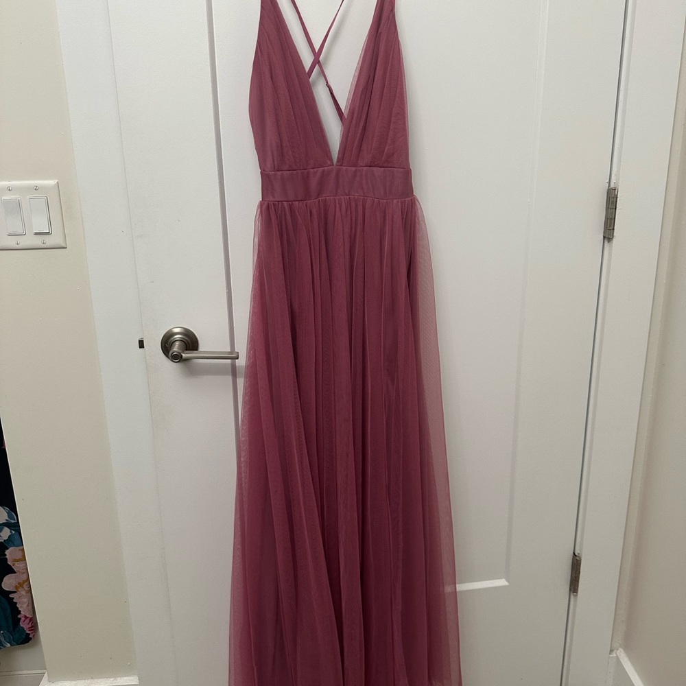 Mauve/Purple Maxi dress